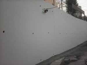 モンパレA・B・C棟　擁壁塗装工事 008
